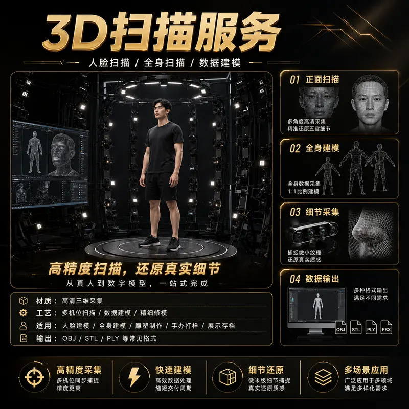 3D扫描服务定制