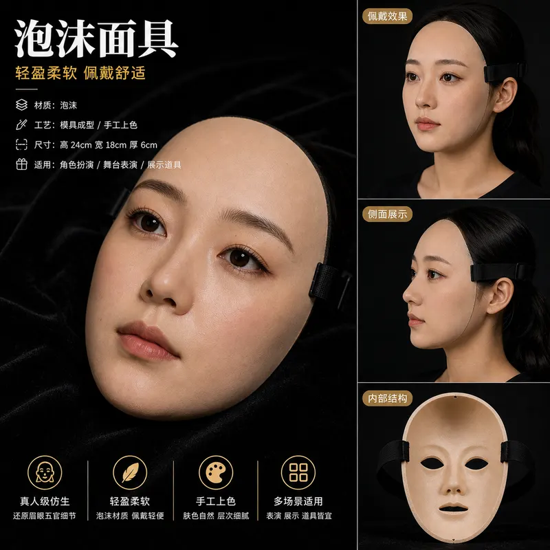 泡沫面具